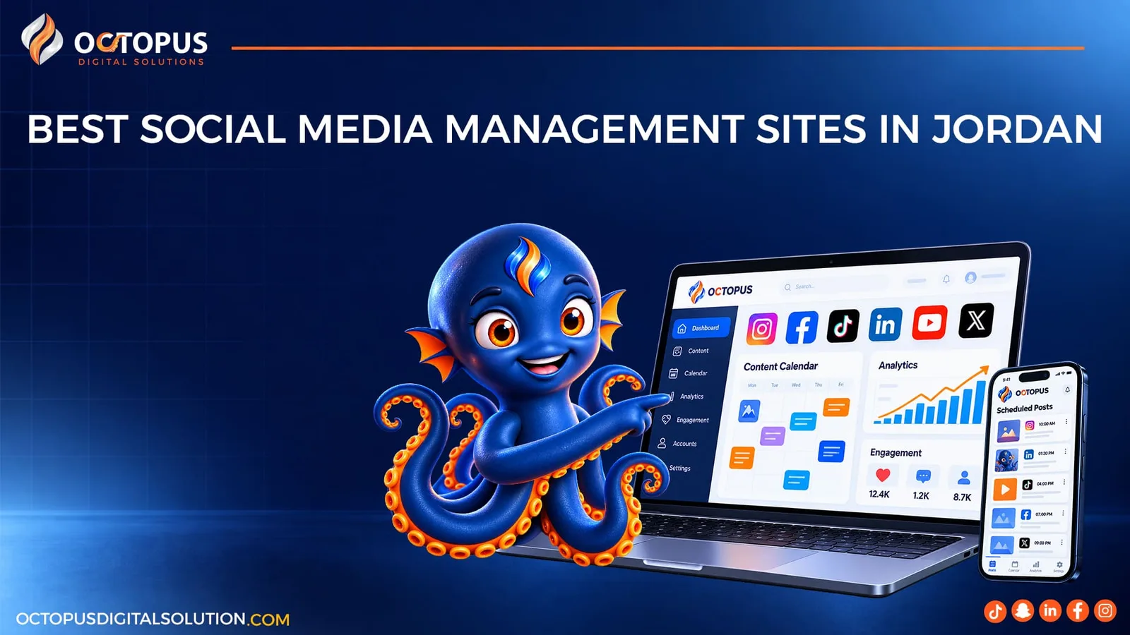 Best Social Media Management Tools in Jordan – Octopus Guide
